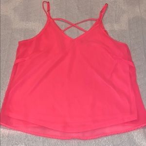 Hot Pink Tank Top Size M